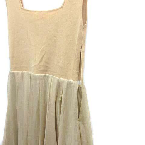 1】COCODEAL ココディール ワンピース ノースリーブ ロングワンピース  