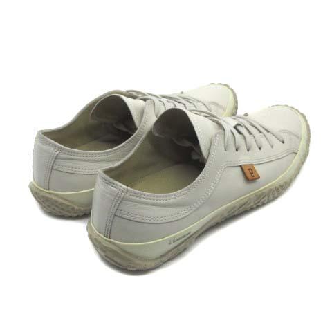 【中古】スピングルムーブ SPINGLE MOVE パナレーサー Panaracer コラボ カンガルーレザー スニーカー アイボリー L 約26〜26.5cm メンズ