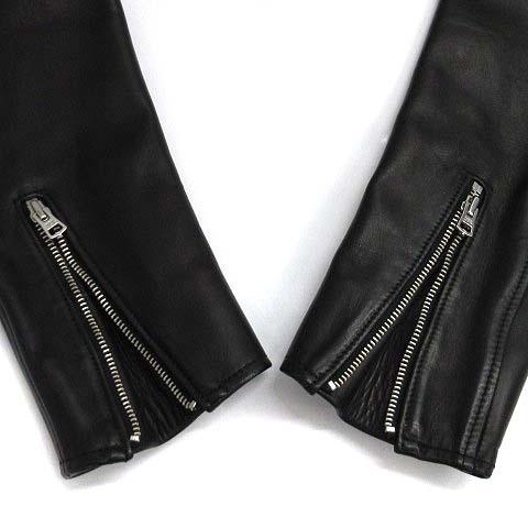 SHIPS】馬革 ホースレザー ライダースジャケット 黒 SHIPS】馬革