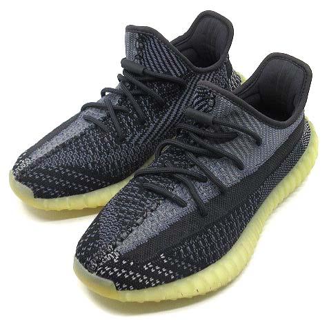 【中古】アディダス adidas イージーブースト YEEZY Boost 350V2 カーボン Carbon スニーカー 26.5cm FZ5000 ☆AA★