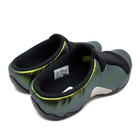 【中古】ナイキ NIKE クロッグポジット CLOGPOSITE スリッポン サンダル スニーカー HF6881-900 メタリックゴールド 27.5cm 新品同様