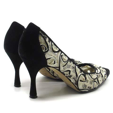 新品未使用箱ありMANOLO BLAHNIKポインテッドブラックパンプス24cm 新品未使用箱ありMANOLO BLAHNIKポインテッドブラックパンプス24cm