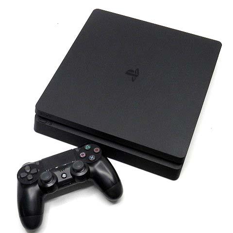 【中古】ソニー Sony PlayStation4 PS4 プレイステーション4 500GB CUH-2100A ジェットブラック 本体 通電確認済み 初期化済み FW11.50