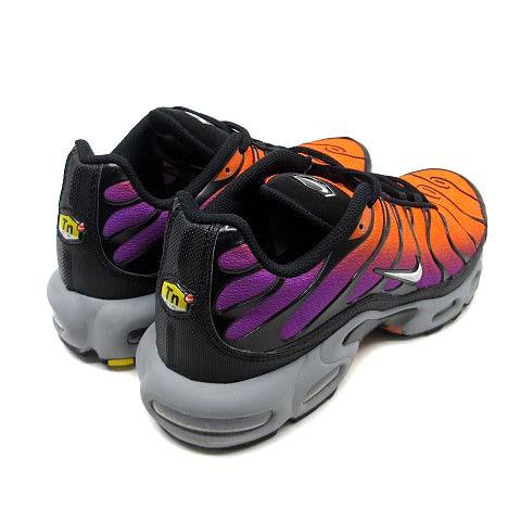 【中古】ナイキ NIKE エアマックス プラス AIR MAX PLUS スニーカー DM0032-014 デザートサンセット オレンジ パープル 27.5cm メンズ