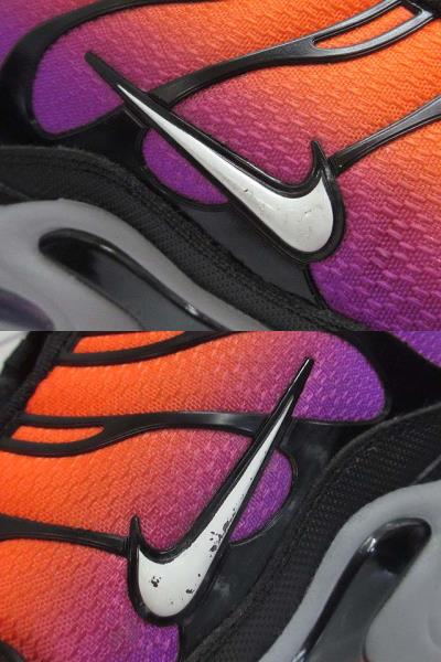 【中古】ナイキ NIKE エアマックス プラス AIR MAX PLUS スニーカー DM0032-014 デザートサンセット オレンジ パープル 27.5cm メンズ