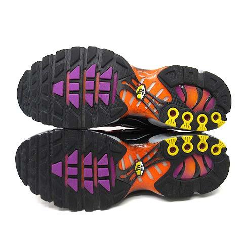 【中古】ナイキ NIKE エアマックス プラス AIR MAX PLUS スニーカー DM0032-014 デザートサンセット オレンジ パープル 27.5cm メンズ