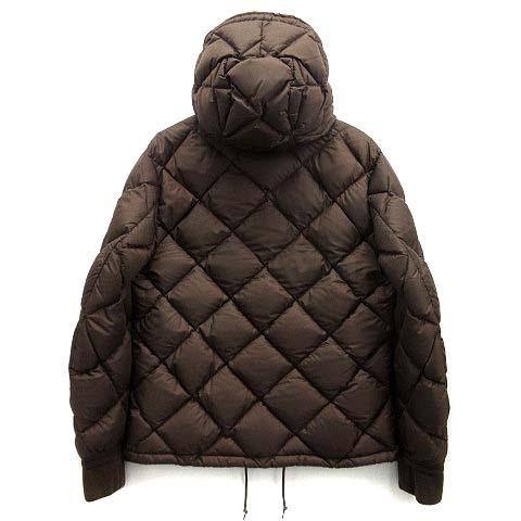 【中古】モンクレール MONCLER レイモンド RAYMOND キルティング ダウン ジャケット フード付き ブラウン 茶 3 メンズ 中古】モンクレール MONCLER レイモンド RAYMOND キルティング ダウン