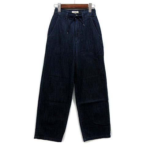 【中古】未使用品 ヤヌーク YANUK LILITH Relax ワイド ストレート デニムパンツ ジーンズ IND XS 2025SS 57152306 レディース