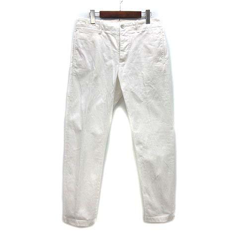 【中古】イカイ YCHAI ROBUSTO デニム スラックス パンツ 白 ホワイト 30 YPU037 1DF0004 イタリア製 メンズ