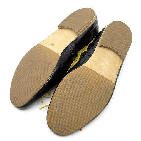 中古】ポルセリ PORSELLI 25SS バレエシューズ ソリッド ナッパレザー