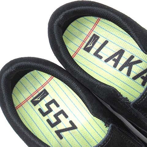 【中古】ラカイ LAKAI ビームス BEAMS SSZ OWEN VLK SMU スエード スリッポン スニーカー ブラック 黒 28cm 超美品 メンズ 中古】ラカイ LAKAI ビームス BEAMS SSZ OWEN VLK SMU スエード