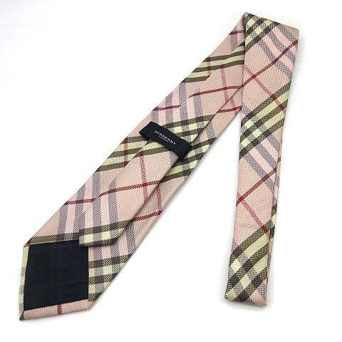 BURBERRY LONDON バーバリーロンドン ネクタイ グレー シルク100