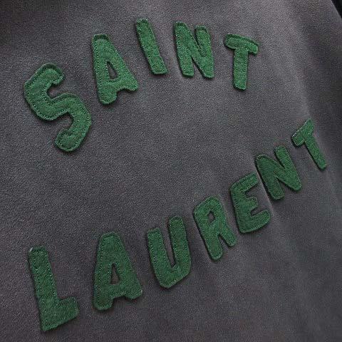中古】サンローラン パリ SAINT LAURENT PARIS ロゴ フェルト