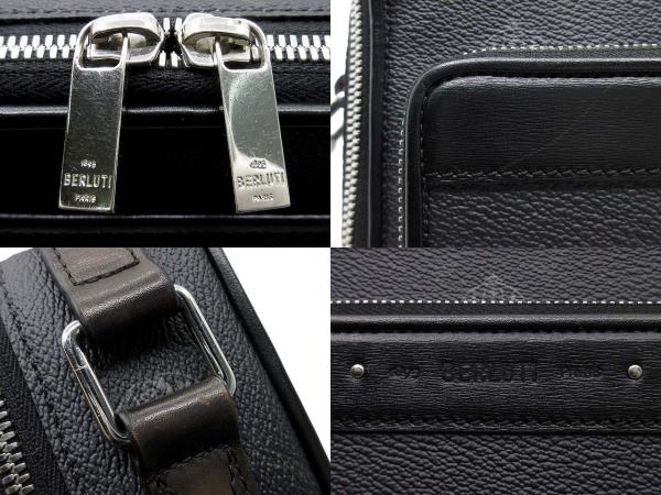 中古】ベルルッティ Berluti マイルズ MILES MM ショルダーバッグ 斜め