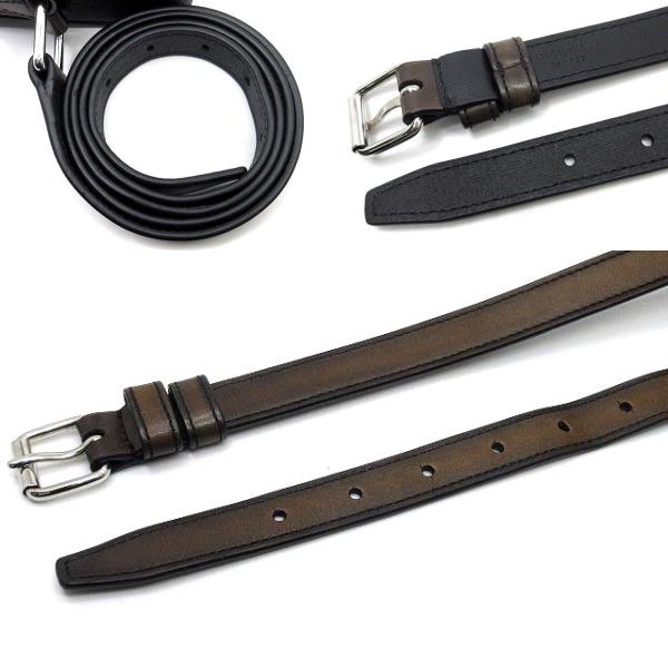 【中古】ベルルッティ Berluti マイルズ MILES MM ショルダーバッグ 斜め掛け PVC レザー ブラック 黒 メンズ_8