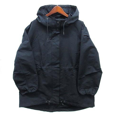 【中古】マッキントッシュ ロンドン MACKINTOSH LONDON ポリエステル グログラン コート マウンテンパーカー 23AW ネイビー 38 G5A03815