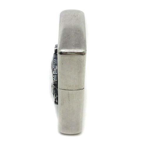 【中古】ジッポー ZIPPO ハーレーダビッドソン HARLEY DAVIDSON V2 エンジン エンブレム メタル貼り オイルライター 1999年 着火確認済み_4