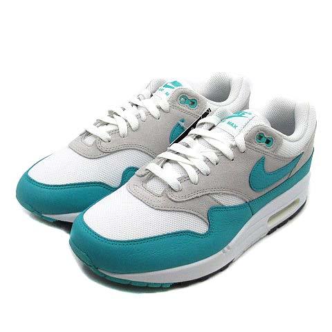【中古】未使用品 ナイキ NIKE エアマックス AIR MAX 1 SC スニーカー DZ4549-001 ホワイト グリーン 26.5cm メンズ