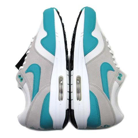 【中古】未使用品 ナイキ NIKE エアマックス AIR MAX 1 SC スニーカー DZ4549-001 ホワイト グリーン 26.5cm メンズ
