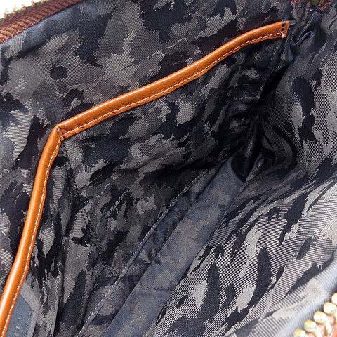 中古】アニアリ aniary シュリンクレザー ミニ ブリーフケース