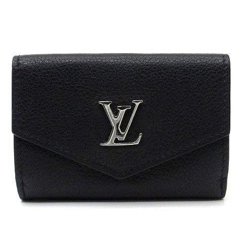 【新品・未使用】LOUIS VUITTON ブラック 三つ折り財布 Louis Vuitton 三つ折り財布 ブラック