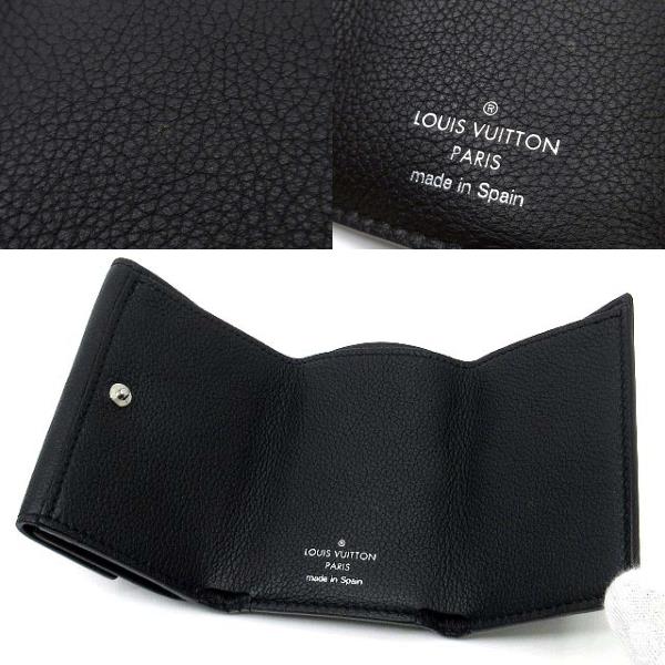 IC搭載 】ルイヴィトン ポルトフォイユ ロックミニ ノワール 三つ折り