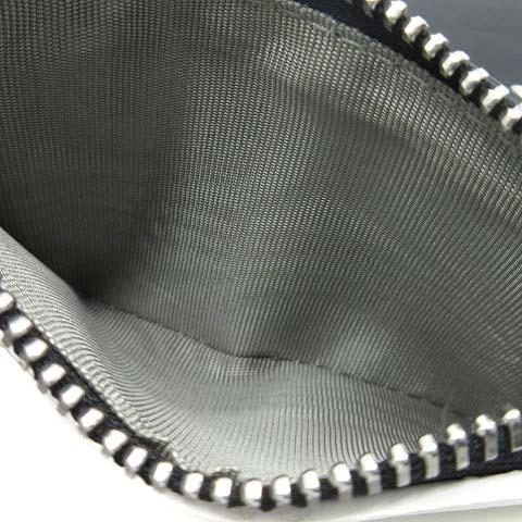 【中古】メゾンマルジェラ Maison Margiela 4ステッチ 三つ折り 財布 レザー コンパクト ウォレット SA3UI0017 P5787 HA202 黒 白 ☆AA★_7