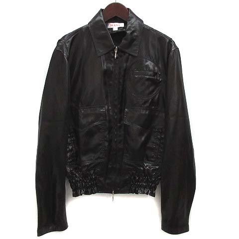 【中古】エムエーエスユー MASU シークレット ボンバー ジャケット SECRET BOMBER JACKET 2024SS MASS-BL0124 ブラック 黒 44 メンズ