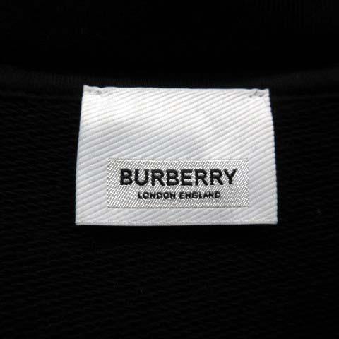 【中古】バーバリー BURBERRY LONDON ENGLAND スウェット パーカー プルオーバー ALLEN HOODIE ブラック 黒 ☆AA★ メンズ_3