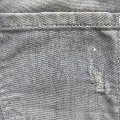 【中古】ディースクエアード DSQUARED2 クールガイ COOL GUY Jean デニムパンツ ダメージ加工 44 グレー S74LB0580 メンズ_2