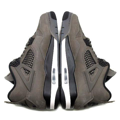 【中古】未使用品 ナイキ NIKE エアジョーダン 4 レトロ AIR JORDAN 4 RETRO スニーカー FV5029-200 ケイブストーン 27.5cm メンズ