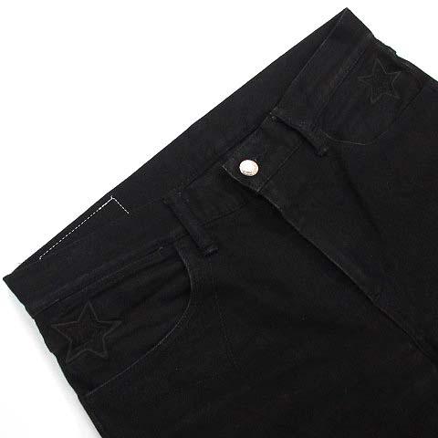 【中古】タカヒロミヤシタザソロイスト TAKAHIRO MIYASHITA The Soloist. lone star basic skiny jean デニムパンツ 黒 ブラック 34