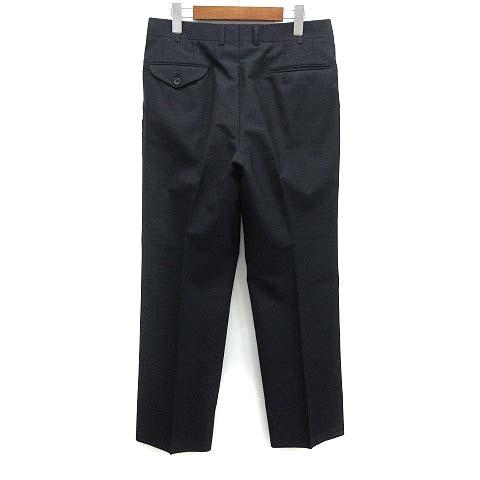 【中古】バーバリーズ Burberrys ウール モヘア スーツ セットアップ ジャケット パンツ 紺 ネイビー AB4 メンズ_5