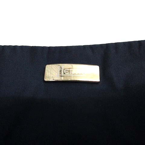 中古】ヘルノ HERNO 切替 カーディガン ジャケット ラメ ネイビー 紺  