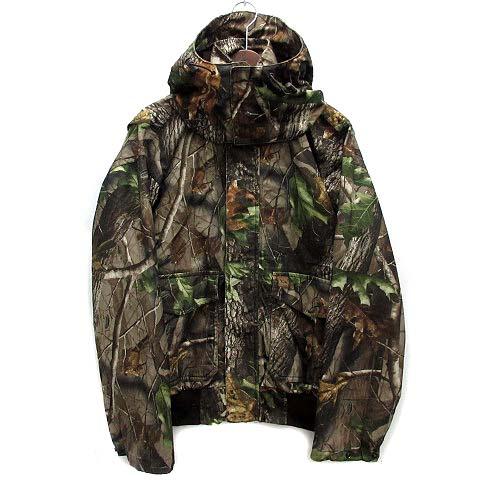 【中古】10x リアルツリーカモ REALTREE hardwoods ハンティング パーカー ジャケット M