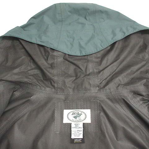 【中古】エルエルビーン L.L.BEAN 90s ゴアテックス フィッシング ジャケット ナイロン GORE-TEX Fly Fishing Jacket グリーン系 XL