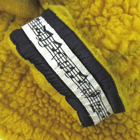 【中古】エヌエヌバイナンバーナイン n(n) by NUMBER (N)INE ボア フリース ジップアップ パーカー 09AW イエロー 黄 1 NNJ-F911A メンズ_6