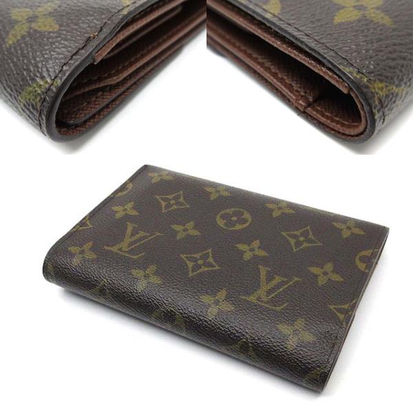 財布LOUIS LOUIS VUITTON ルイヴィトン M61202 モノグラム ポルト