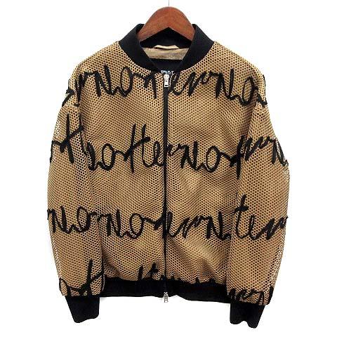 【中古】ヘルノ HERNO オーガンジーロゴ メッシュ ブルゾン ボンバージャケット 2023SS キャメル 40 GL000193D レディース