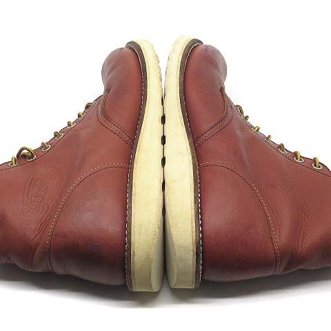 【中古】レッドウィング REDWING 09年 8166 クラシック ラウンドトゥ ブーツ オロラセット 25.5cm メンズ