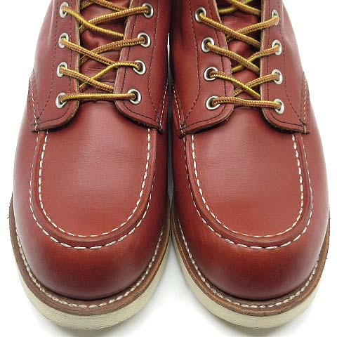 【中古】レッドウィング REDWING 17年 8875 クラシック モックトゥ ブーツ オロラセット 26.5cm メンズ