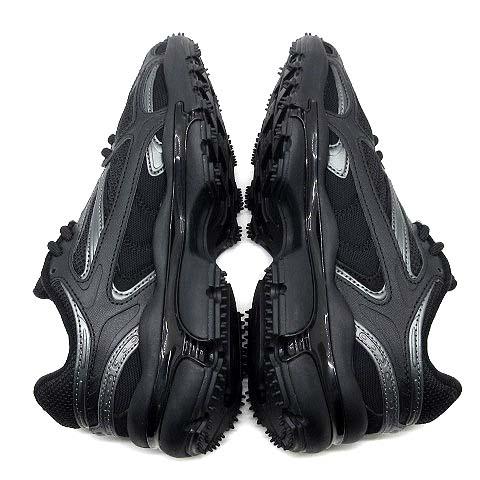 【中古】ラコステ アダムエロペ LACOSTE for ADAM ET ROPE コラボ ローカット スニーカー L003 2K24 ブラック 22.5cm 超美品 レディース