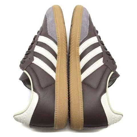 【中古】アディダス adidas サンバ Samba OG スニーカー ID1481 ブラウン 茶 23.5cm 美品 レディース