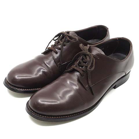 【中古】ビューティフルシューズ BEAUTIFUL SHOES サービスマンシューズ レザー SERVICEMAN SHOES ブラウン 茶 24cm レディース