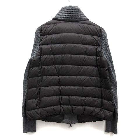 中古】モンクレール MONCLER ニット 切替 ダウン ジャケット 中古】モンクレール MONCLER ニット 切替 ダウン ジャケット