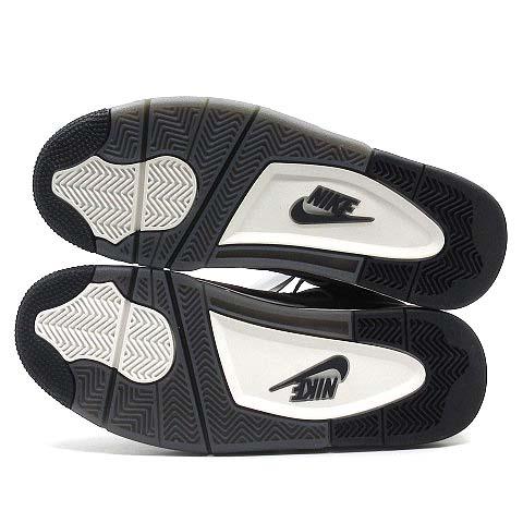 【中古】未使用品 ナイキ NIKE エアジョーダン 4 レトロ AIR JORDAN 4 RETRO スニーカー FV5029-200 ケイブストーン 27.5cm メンズ_4