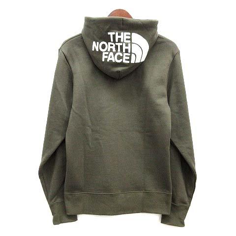 【中古】ザノースフェイス THE NORTH FACE リアビュー フルジップ フーディ スウェット パーカー NT12442 ニュートープ XS 美品 メンズ