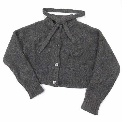【中古】トゥデイフル TODAYFUL 2025AW Brashed Knit Cardigan ニット カーディガン F グレー 12520530