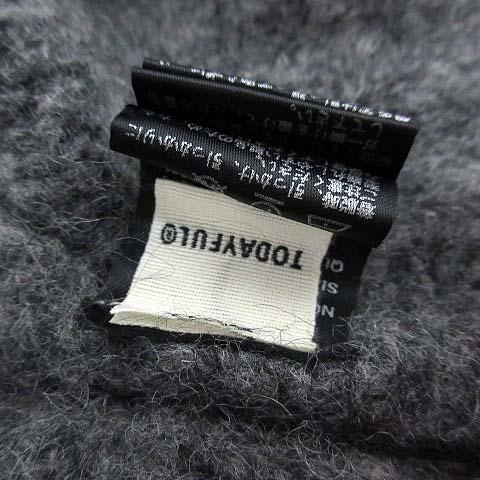 【中古】トゥデイフル TODAYFUL 2025AW Brashed Knit Cardigan ニット カーディガン F グレー 12520530_3