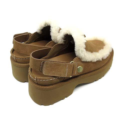 【中古】アグ UGG エスミー クロッグ Esmee Clog サンダル サボ チェスナット 1173331 新品同様 レディース_1